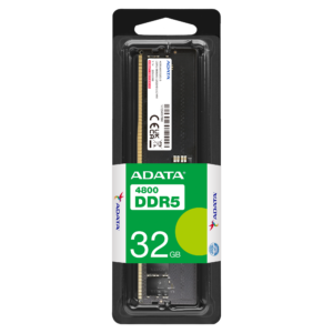 אריזת זיכרון ADATA DDR5 U-DIMM 32GB 4800MHz