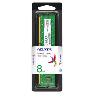 ADATA DDR3 U-DIMM 8GB 1600MHz - אריזה קמעונאית