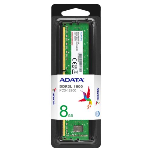 ADATA DDR3 U-DIMM 8GB 1600MHz - אריזה קמעונאית