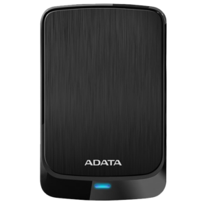 כונן קשיח חיצוני נייד ADATA HV320 1TB שחור - מבט קדמי