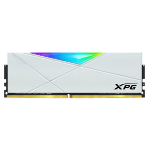 זיכרון ADATA XPG SPECTRIX D50 16GB DDR4 3600MHz RGB לבן - תצוגה קדמית