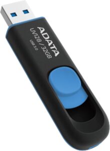 דיסק און קי ADATA UV128 32GB - תקריב מחבר USB