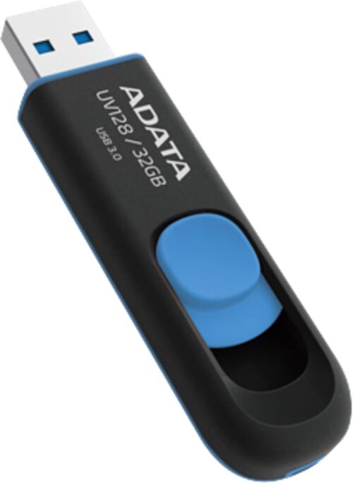 דיסק און קי ADATA UV128 32GB - תקריב מחבר USB