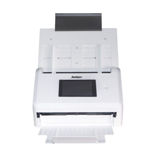 Avision AN335L - מבט קדמי ישיר (מקור: Avision רשמי)
