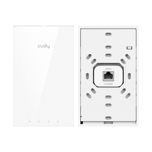 CUDY AP3000 Wall - מבט קדמי ואחורי