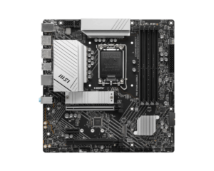 לוח אם MSI PRO B760M-A DDR4 II - מבט מלמעלה