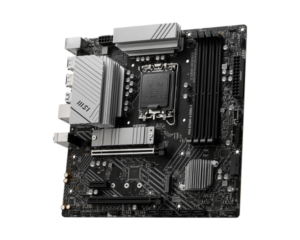 לוח אם MSI PRO B760M-A DDR4 II - זווית צד