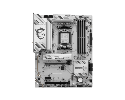 MSI B850 GAMING PLUS WIFI6E - מבט עילי מלמעלה