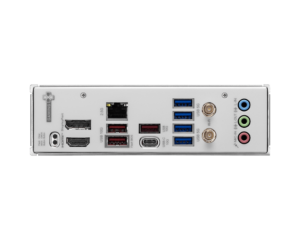 MSI B850 GAMING PLUS WIFI6E - פאנל חיבורים אחורי