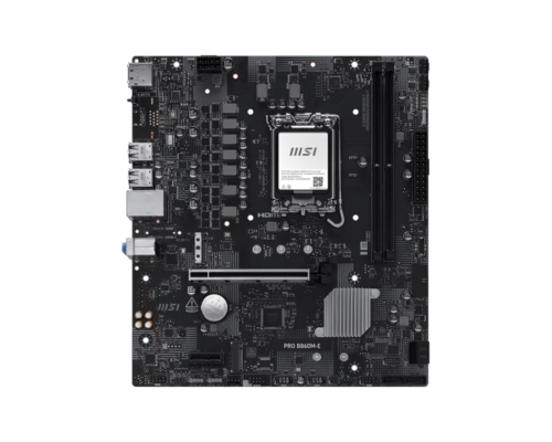 לוח אם MSI PRO B860M-E מבט קדמי