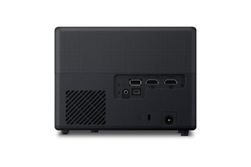 מקרן EPSON EF-12 - פאנל חיבורים אחורי