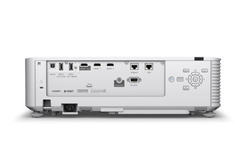 מקרן לייזר Epson EB-L790U פאנל חיבורים אחורי HDMI HDBaseT