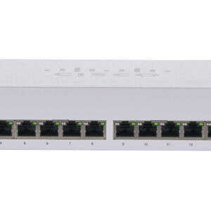 Cisco Business CBS110-16T-D - מבט מלפנים על המתג עם 16 יציאות Gigabit