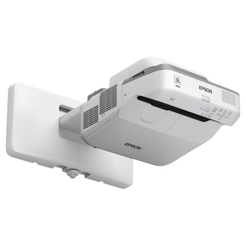 מקרן אינטראקטיבי Epson EB-685Wi מבט בזווית תלת רבעית