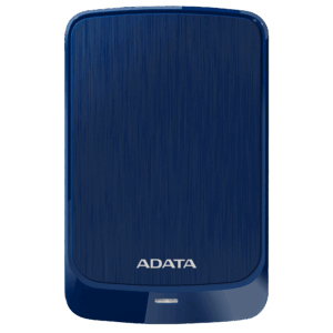 ADATA HV320 - מבט קדמי, כונן קשיח חיצוני 1TB כחול