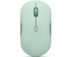 Lenovo 350 Bluetooth Silent Mouse Breeze Moss - מבט מלמעלה, עכבר אלחוטי בגוון ירוק