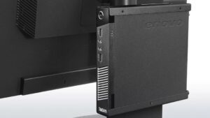 Lenovo ThinkCentre M73 Tiny - הרכבת VESA מאחורי מסך