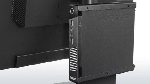Lenovo ThinkCentre M73 Tiny - הרכבת VESA מאחורי מסך