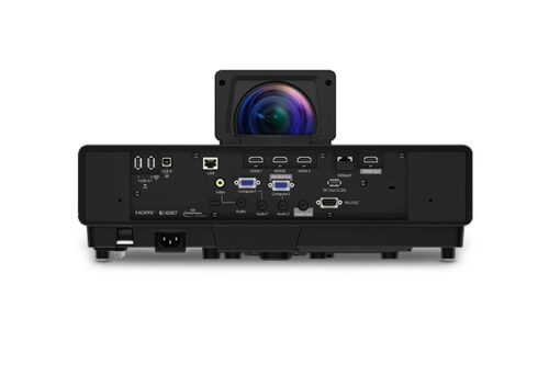 מקרן Epson EB-805F - פאנל חיבורים אחורי
