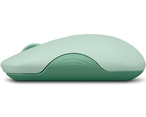 Lenovo 350 Bluetooth Silent Mouse Breeze Moss - מבט מהצד, פרופיל העכבר