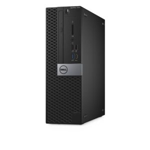 Dell OptiPlex 7050 SFF - מבט צד עם לוגו Dell