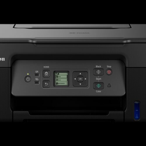 לוח הבקרה ומסך ה-LCD של מדפסת Canon PIXMA G3470