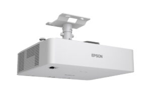 מקרן Epson EB-L890E מותקן על מעמד תקרה