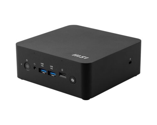 MSI Cubi NUC AI+ 2MG-052XIL - מבט מזווית קדמית-צדדית