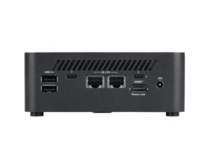 MSI Cubi NUC AI+ 2MG-052XIL - יציאות אחוריות Thunderbolt 4, HDMI ורשת כפולה