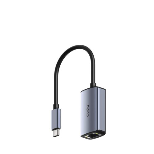 CUDY UE10C - מתאם USB-C ל-Gigabit Ethernet, מבט מלפנים