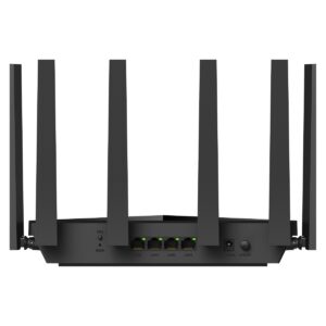 CUDY WR11000 - מבט אחורי עם פורטי WAN/LAN וכפתורים