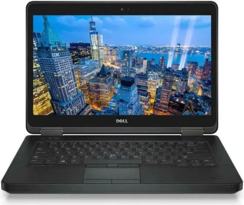 Dell Latitude E5480 - מבט קדמי בזווית עם מסך פתוח
