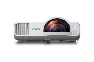 מקרן Epson EB-L210SW מבט קדמי ישר על רקע לבן