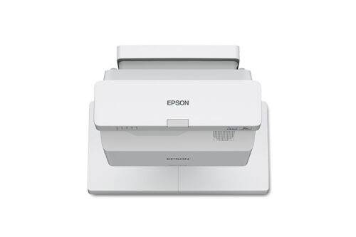 מקרן Epson EB-770Fi מבט קדמי ישר, רקע לבן