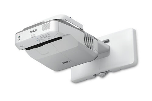מקרן אינטראקטיבי Epson EB-685Wi זווית צד