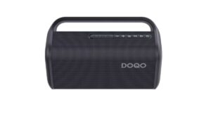 רמקול בלוטות DOQO Q60 - מבט מלפנים עם כפתורי שליטה