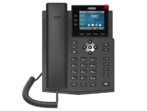 Fanvil X3U טלפון IP - מבט קדמי