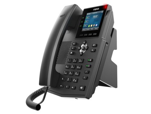 Fanvil X3U טלפון IP - מבט צד