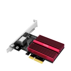 CUDY PE10G 10Gbps PCIe Network Adapter - מבט קדמי