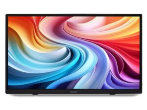 Acer PM161QT - מבט מלפנים, מסך פתוח