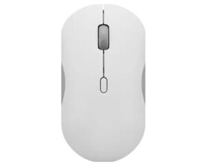 Lenovo 350 Bluetooth Silent Mouse Cloud Grey - מבט מלמעלה, עכבר אלחוטי בגוון אפור