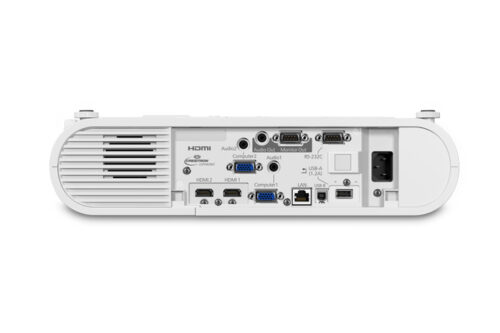 Epson EB-U50 - rear connectivity panel