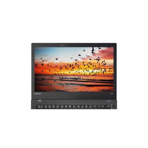 מחשב נייד Lenovo ThinkPad T470 מחודש - תצוגת מסך ולוגו