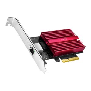 CUDY PE10G 10Gbps PCIe Network Adapter - מבט צד