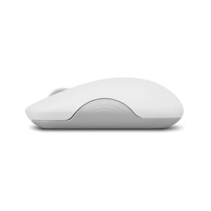Lenovo 350 Bluetooth Silent Mouse Cloud Grey - מבט מהצד, פרופיל העכבר