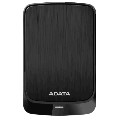 כונן קשיח חיצוני ADATA HV320 2TB שחור - מבט קדמי