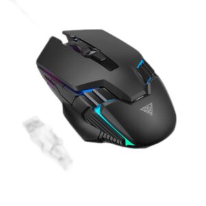 GAMDIAS AURA GS4 - מבט בזווית עם כבל USB