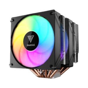 GAMDIAS BOREAS M1-620 - קירור אוויר Dual Tower, מבט מזווית