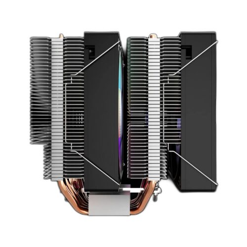 GAMDIAS BOREAS M1-620 - קירור אוויר Dual Tower, מבט מהצד