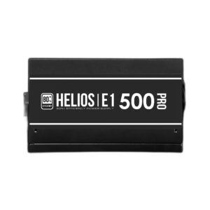 ספק כוח GAMDIAS HELIOS E1-500 Pro - מבט צד עם סימון דגם